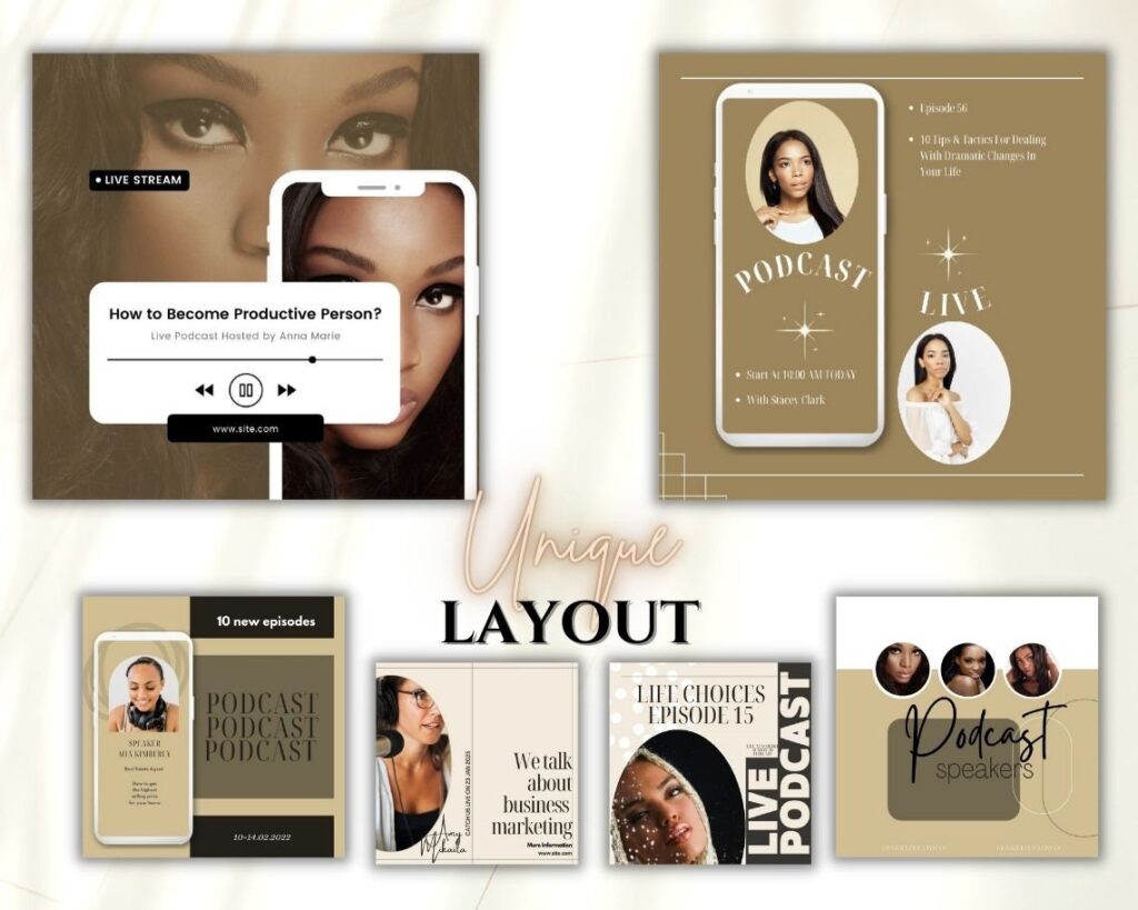 Med Spa Social Media Marketing Unique