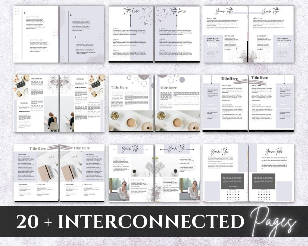 canva ebook template