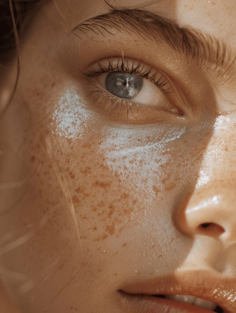 Aesthetician photoshoot