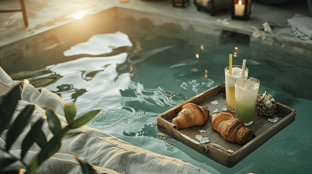 Spa photoshoot ideas